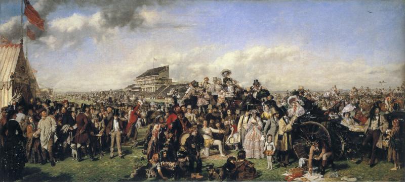 William Powell Frith The Derby Day oil painting picture